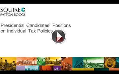 VIDEO: Election 2020: Presidential Candidates’ Positions on Individual Tax Policies