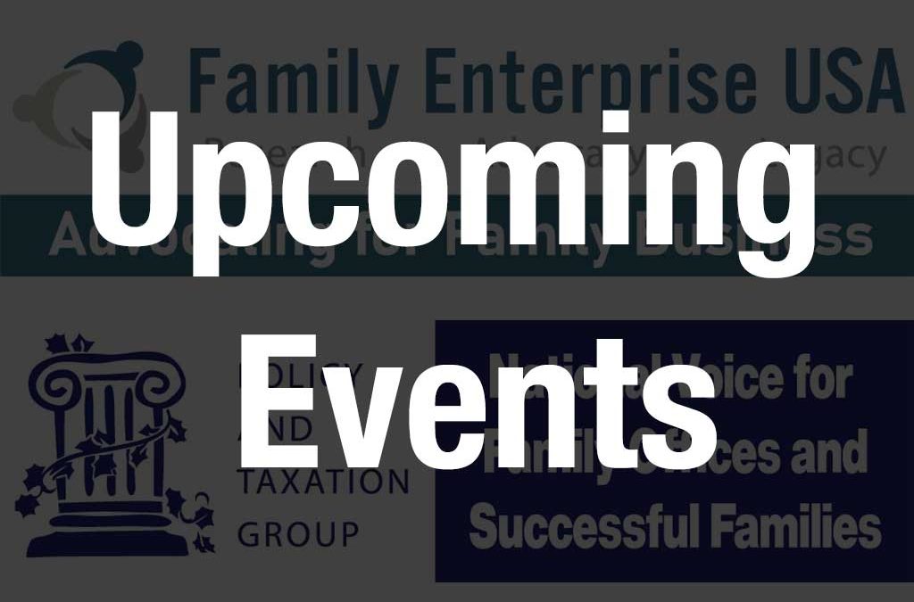 Family Business, Family Office Leaders See Full Schedule of Fourth Quarter Events