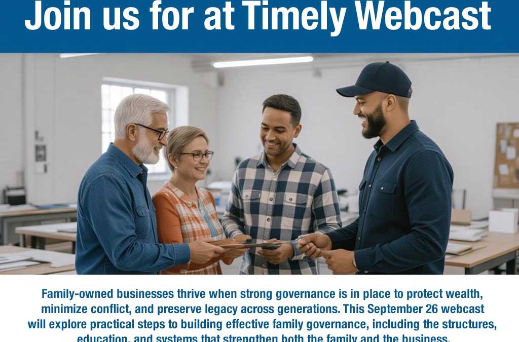 Safeguard Your Family Owned Business: Build Governance That Lasts Generations