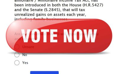 Quick Poll: Washington wants to tax unrealized wealth – do you agree?